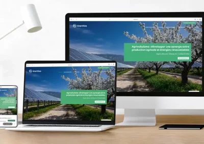 ENERVIVO  Refonte du site internet